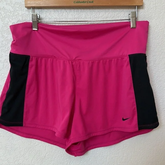 Nike Drifit Infiknit Training Running Short Pink and Black size Large - Picture 4 of 11